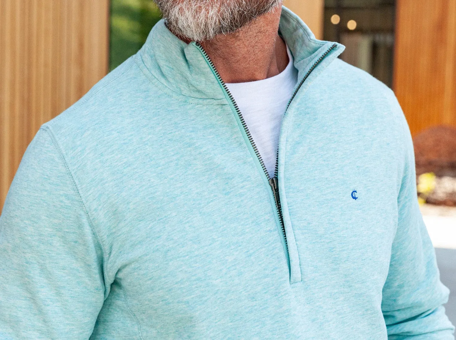 Fleece Weekender - Heather Mint