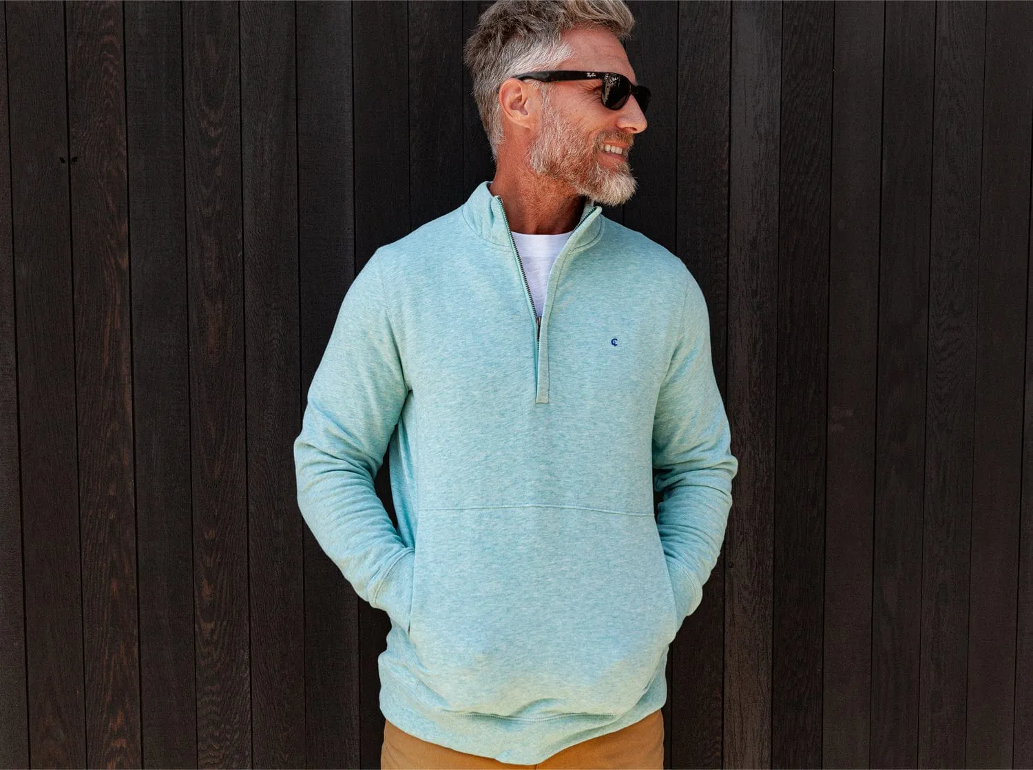 Fleece Weekender - Heather Mint