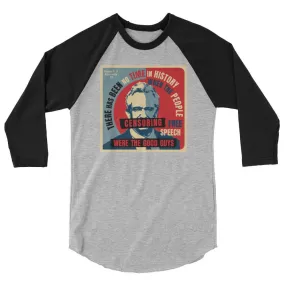 Free Speech Kennedy 3/4 Sleeve Raglan Shirt