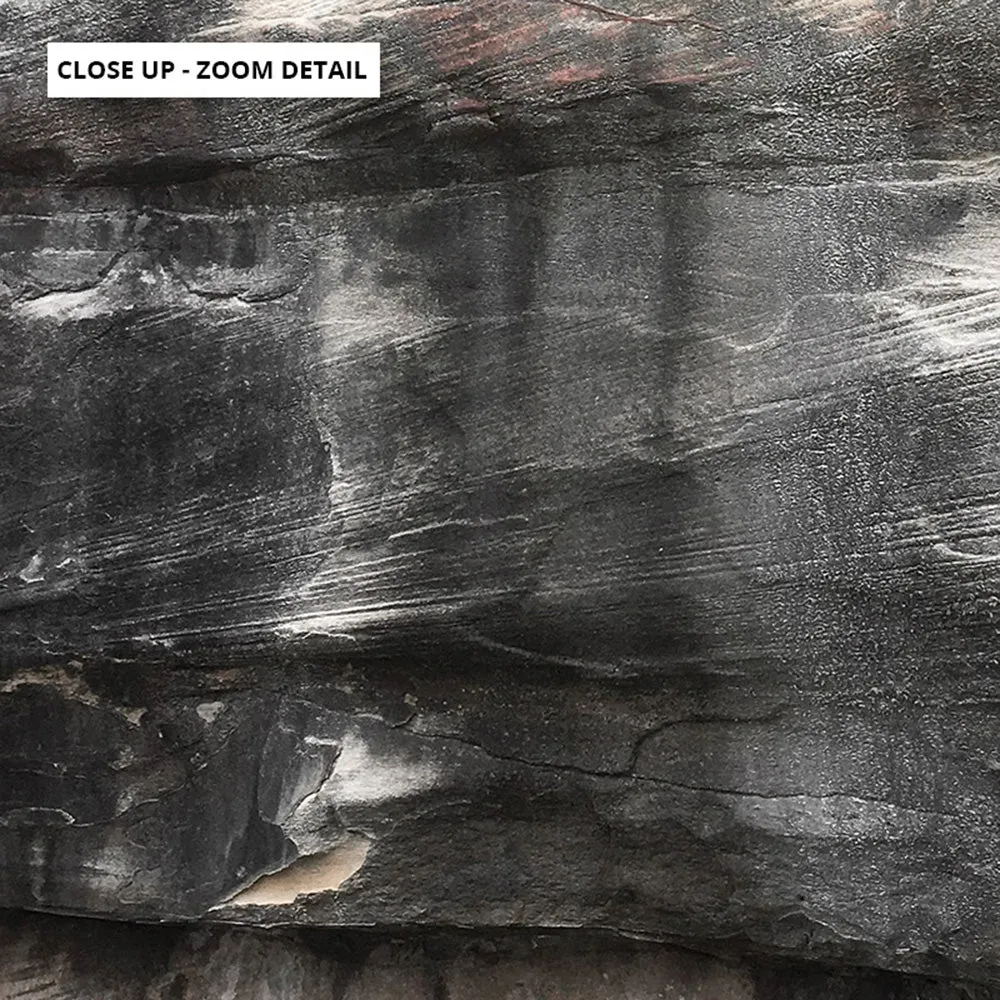 Freshwater Coastal Rock Face II - Art Print