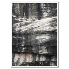 Freshwater Coastal Rock Face II - Art Print