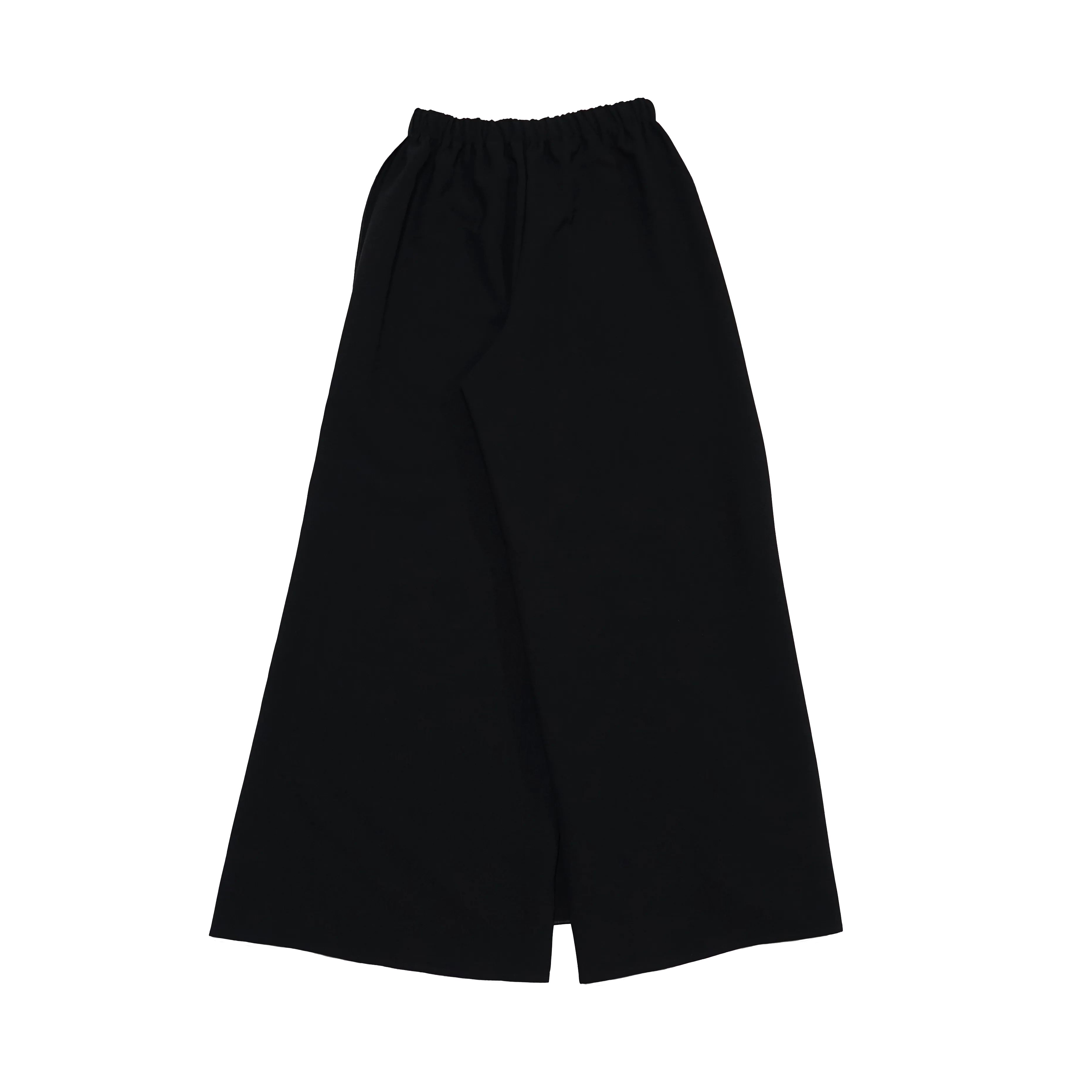 Front slit pants