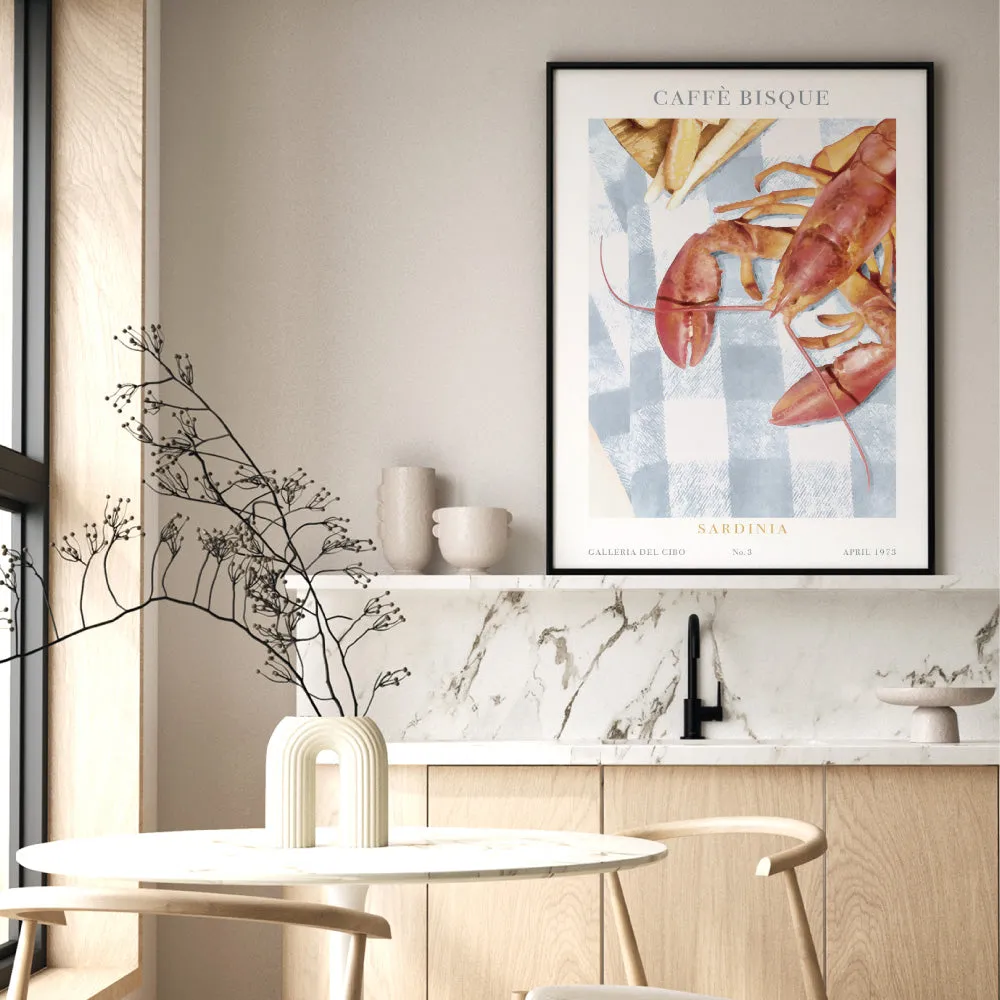 Galleria Del Cibo | Caffe Bisque I - Art Print by Vanessa