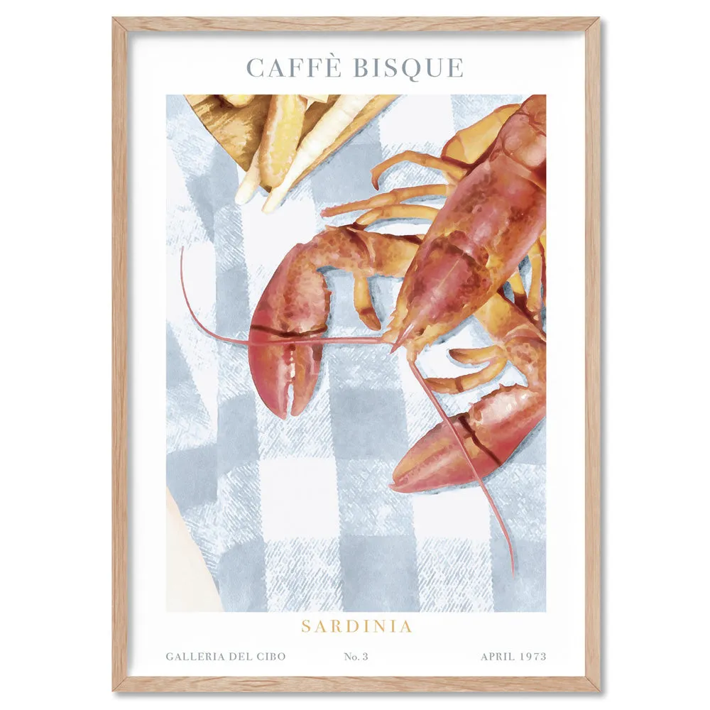 Galleria Del Cibo | Caffe Bisque I - Art Print by Vanessa