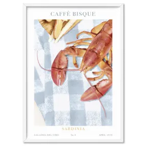 Galleria Del Cibo | Caffe Bisque I - Art Print by Vanessa