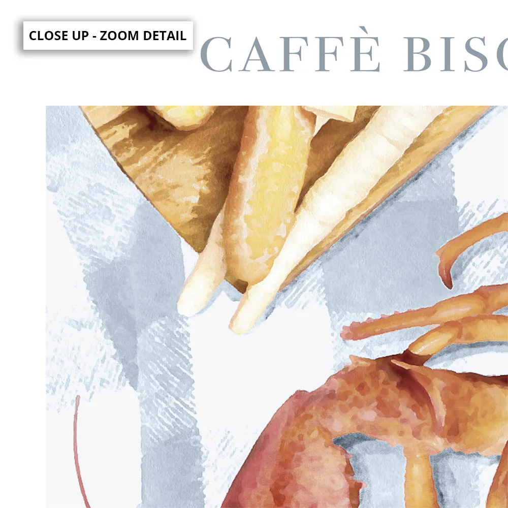 Galleria Del Cibo | Caffe Bisque I - Art Print by Vanessa
