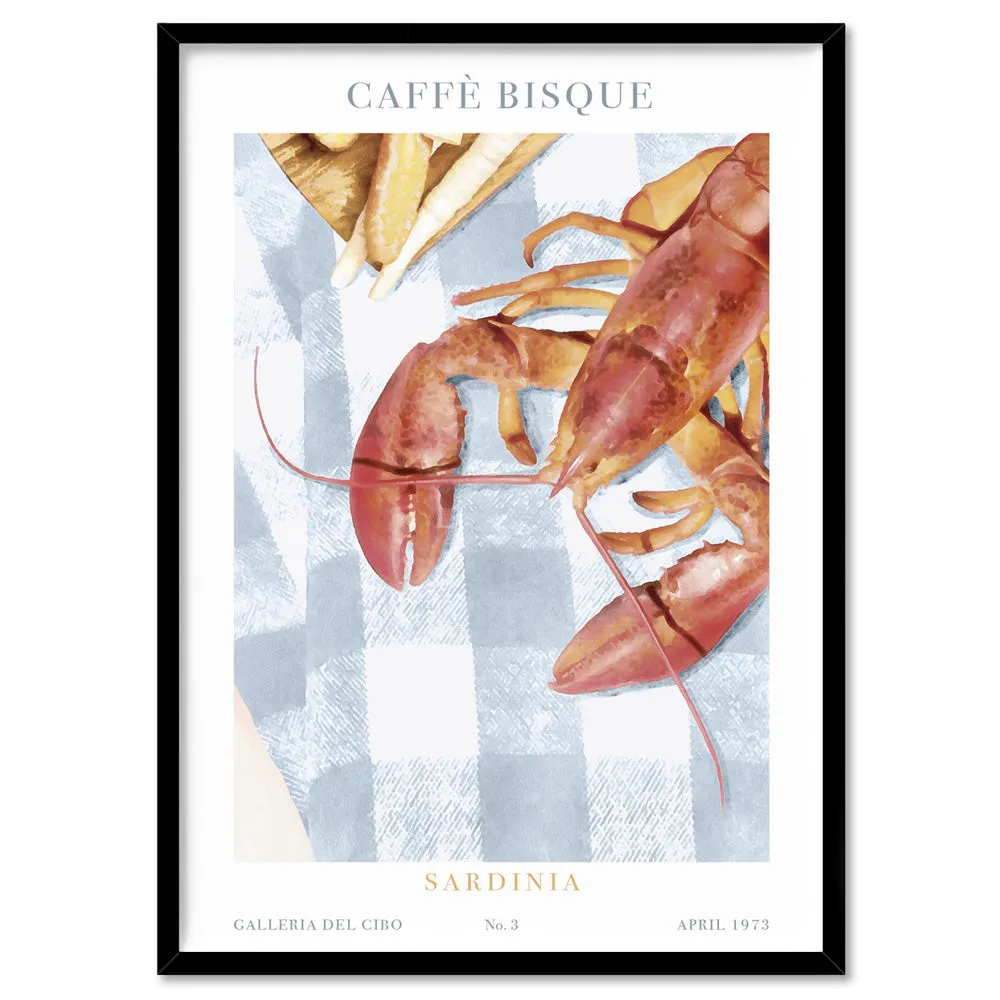 Galleria Del Cibo | Caffe Bisque I - Art Print by Vanessa