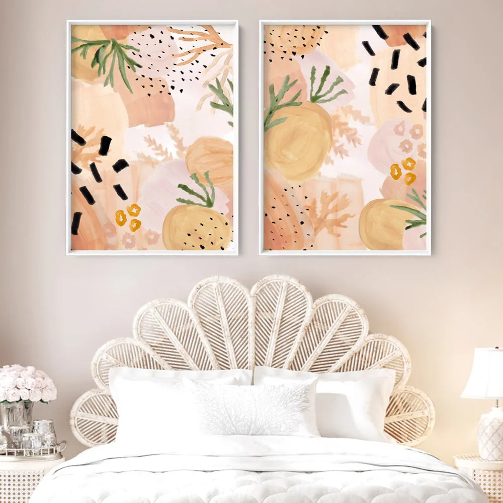 Garden of Earthly Delights | Peach IV - Art Print
