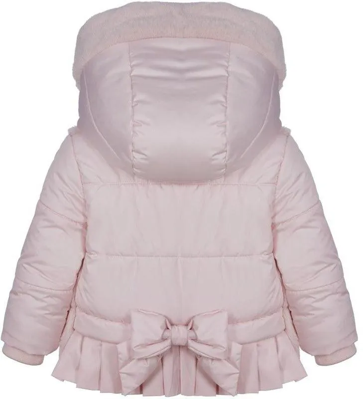 Girls Pink Fur Jacket