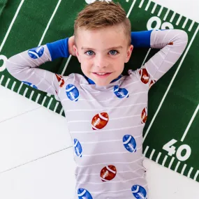 Cozy Gridiron Grind Kids Pajamas – Soft and Stylish Football-Themed Sleepwear for Little Fans