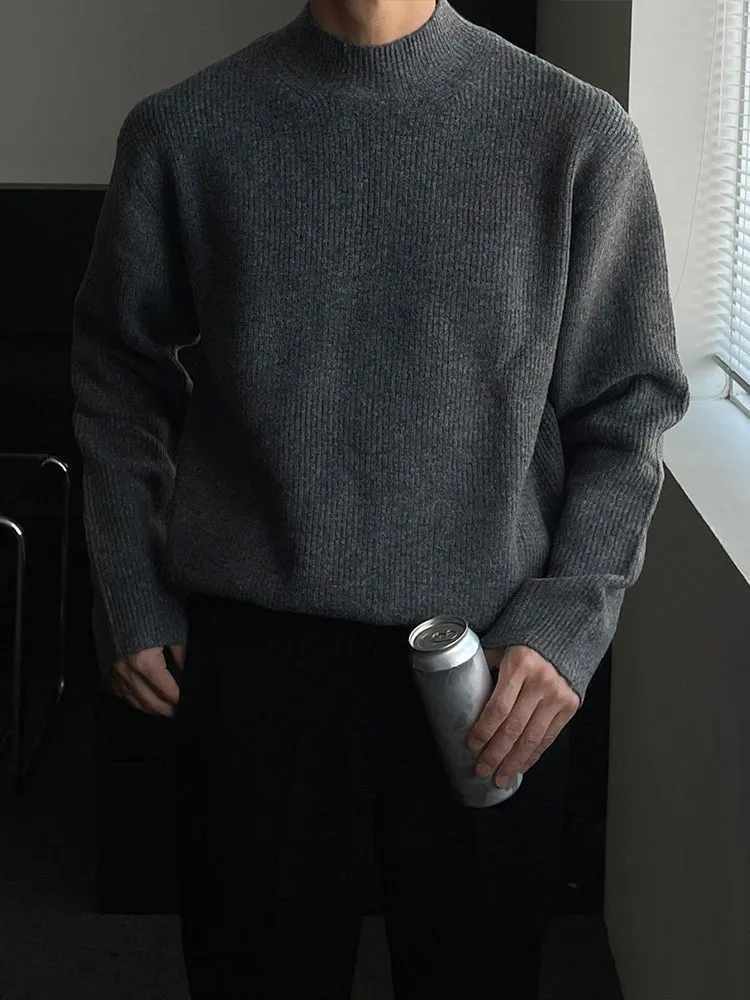 GS No. 191 Semi-turtleneck Sweater