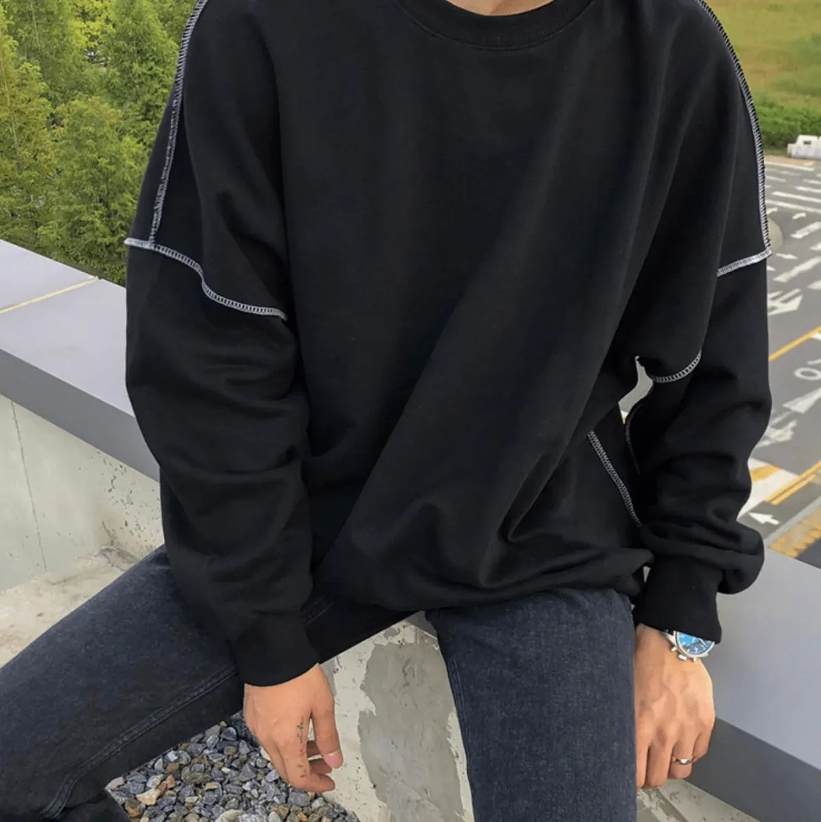 GS No. 86 Inside Out Sweater