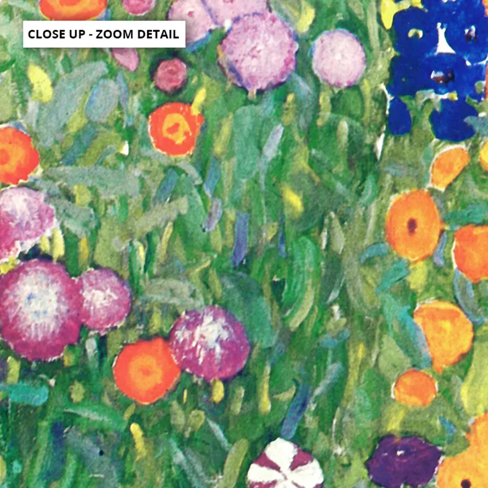 GUSTAV KLIMT | Flower Garden - Art Print
