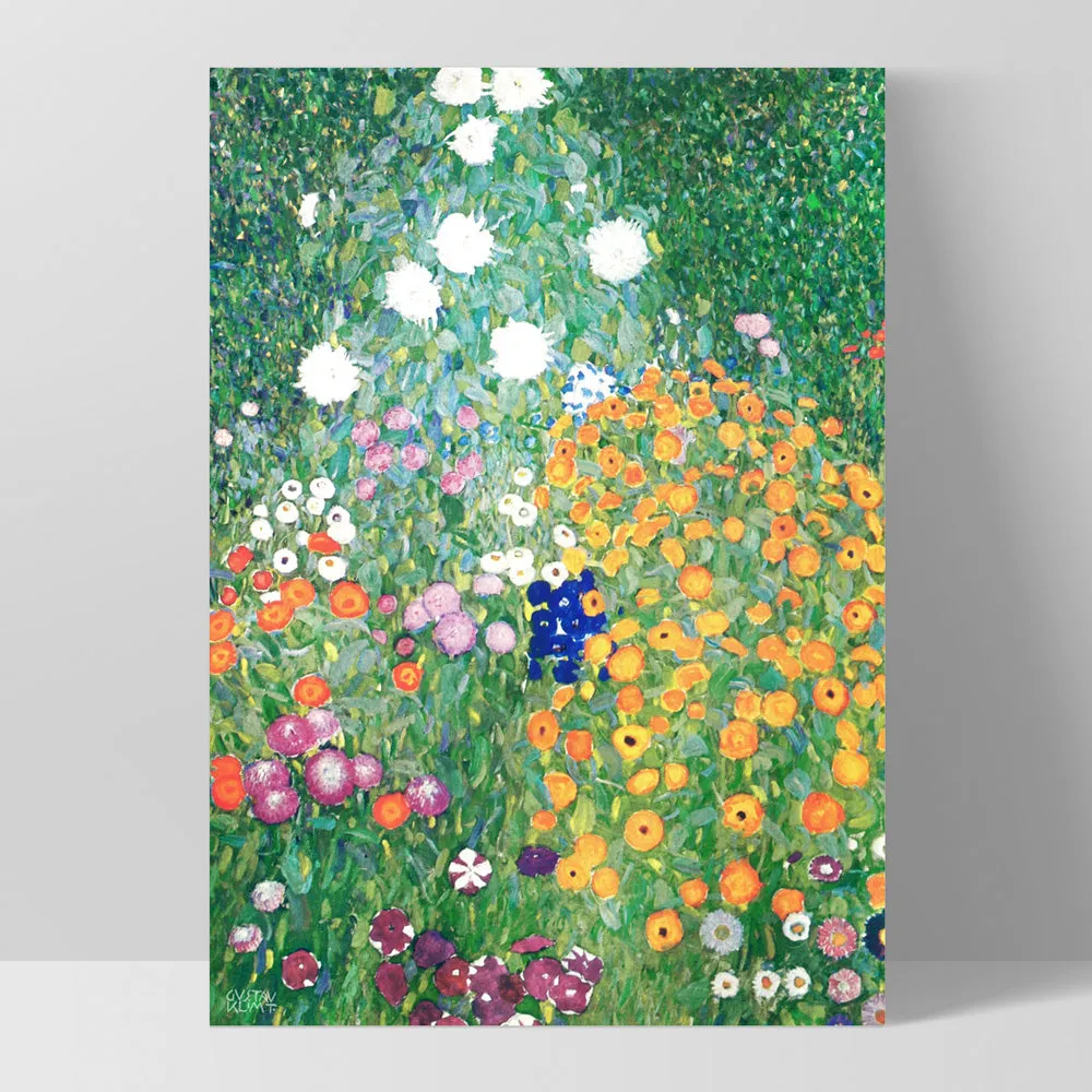 GUSTAV KLIMT | Flower Garden - Art Print
