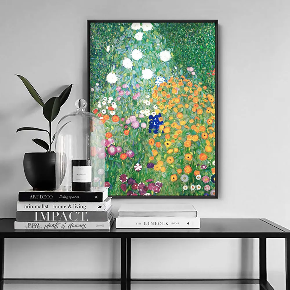 GUSTAV KLIMT | Flower Garden - Art Print