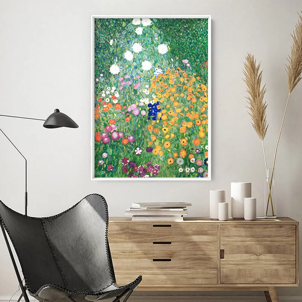 GUSTAV KLIMT | Flower Garden - Art Print