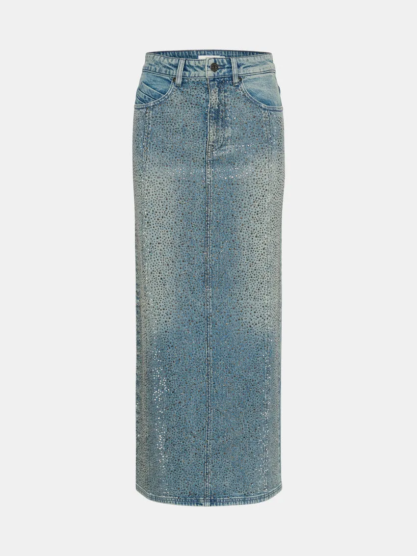 GZZorah Skirt Mid Blue