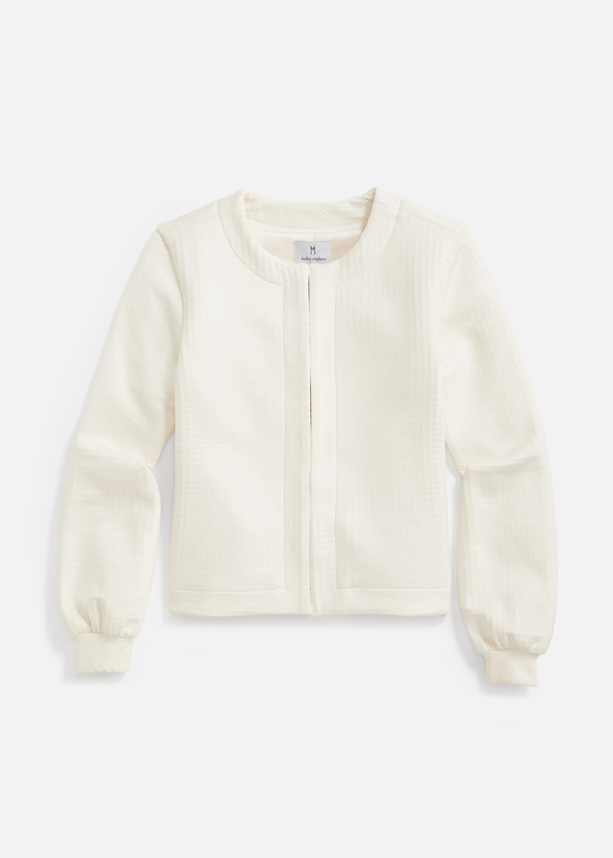 Haverhill Cardigan in Waffle (Cream)