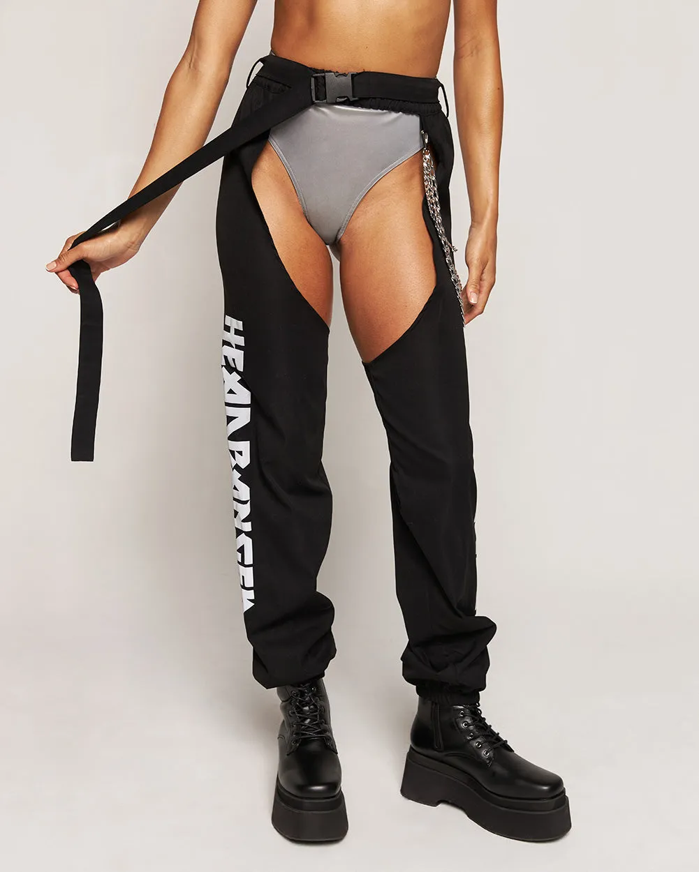 Headbanger For Life Reflective Chaps