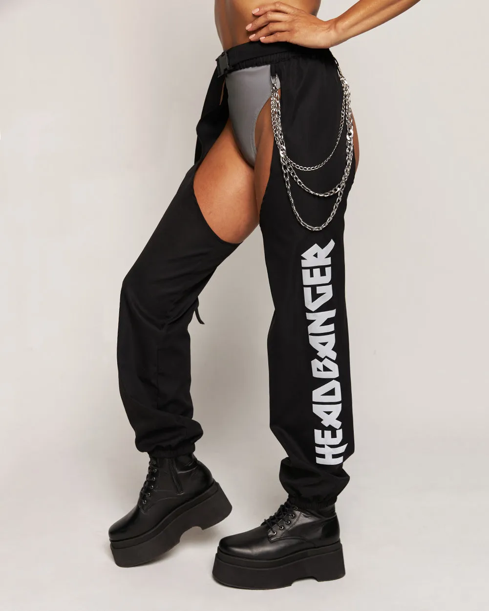 Headbanger For Life Reflective Chaps
