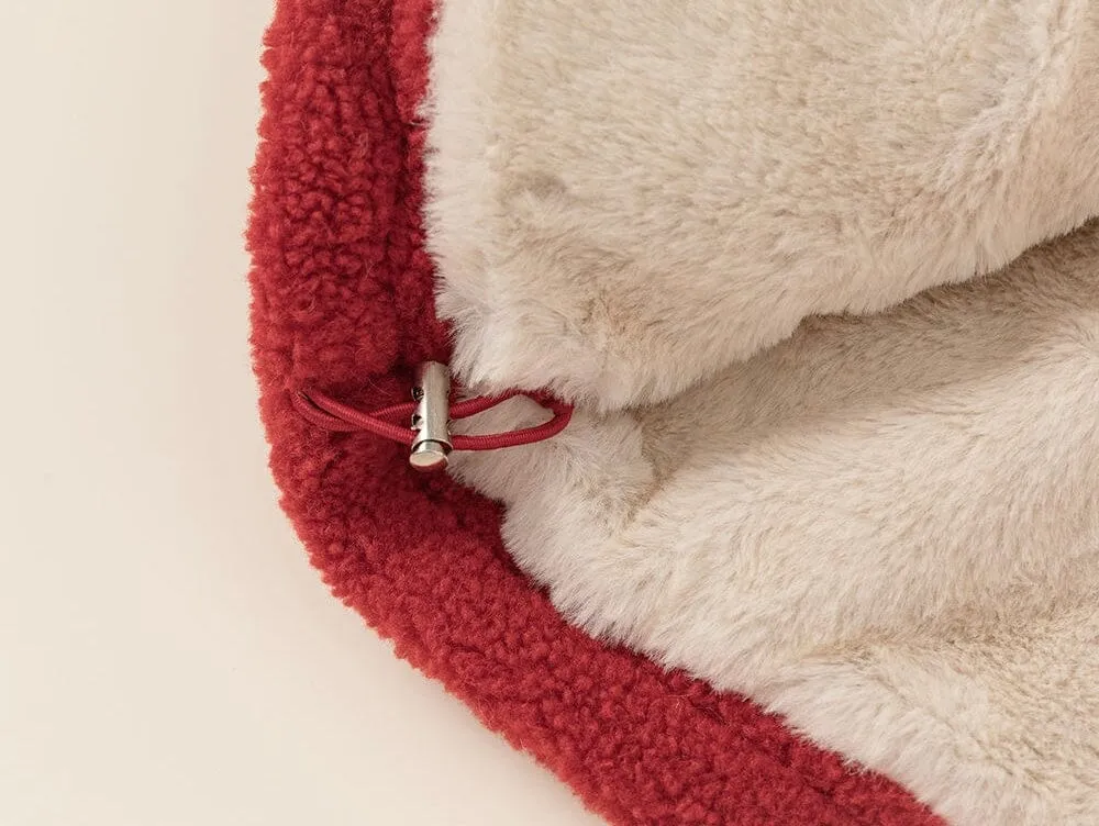 Headphone Bear Winter Plush Jacket