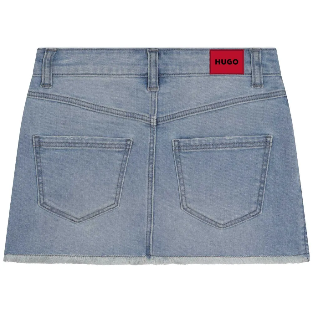Hugo Kids Girls Denim Skirt