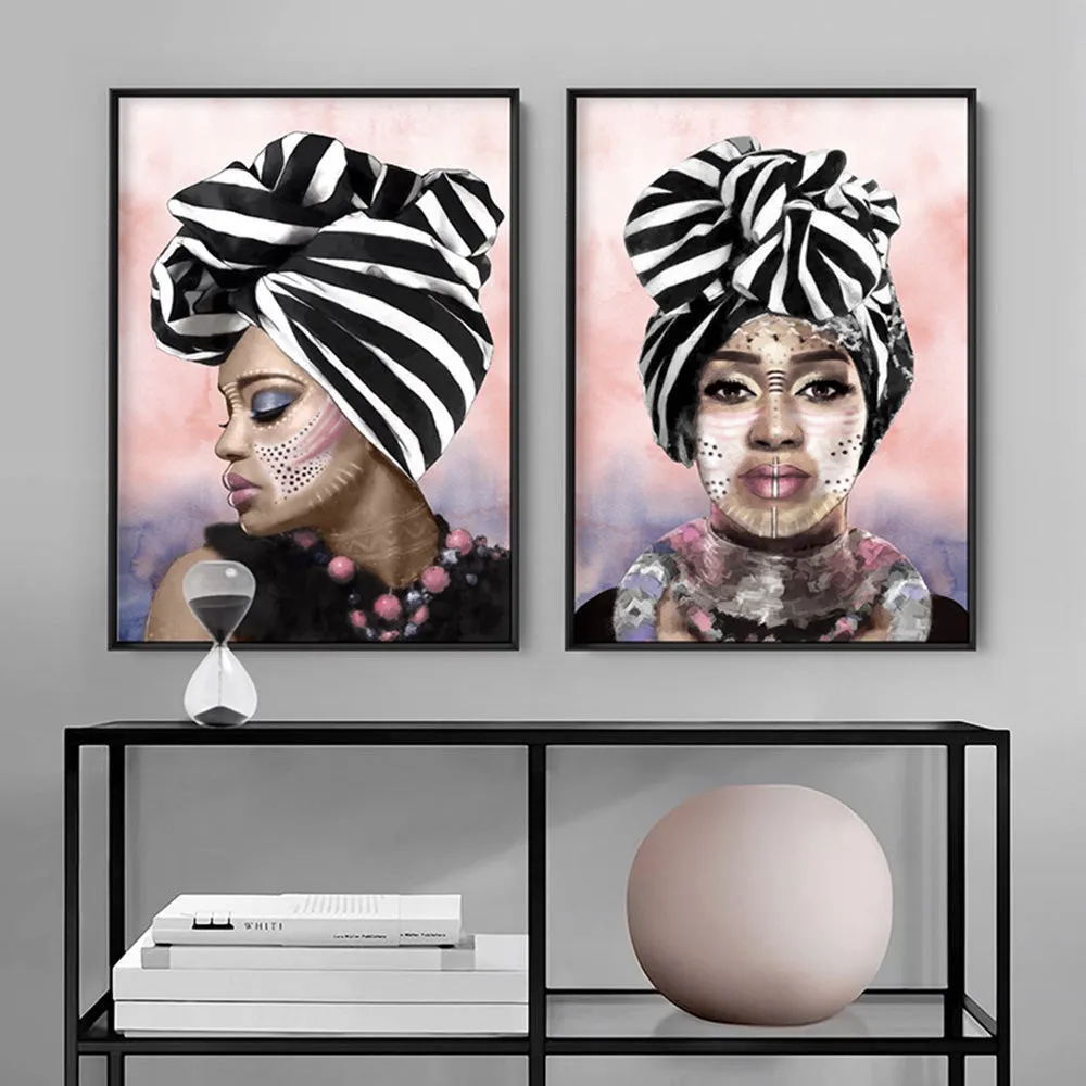 Imani Portrait I - Art Print by Vanessa