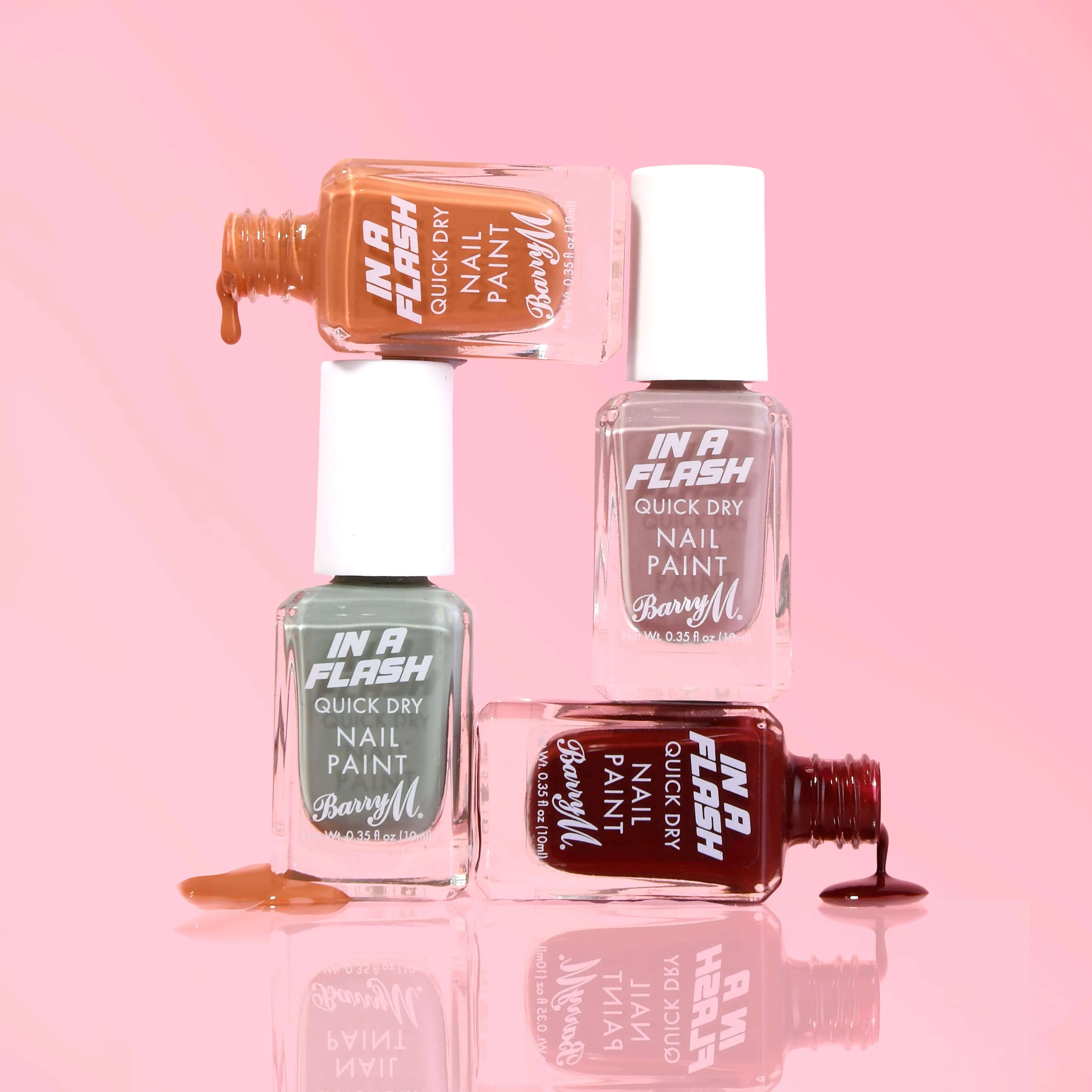 In A Flash Quick Dry Nail Paint | Manic Mauve
