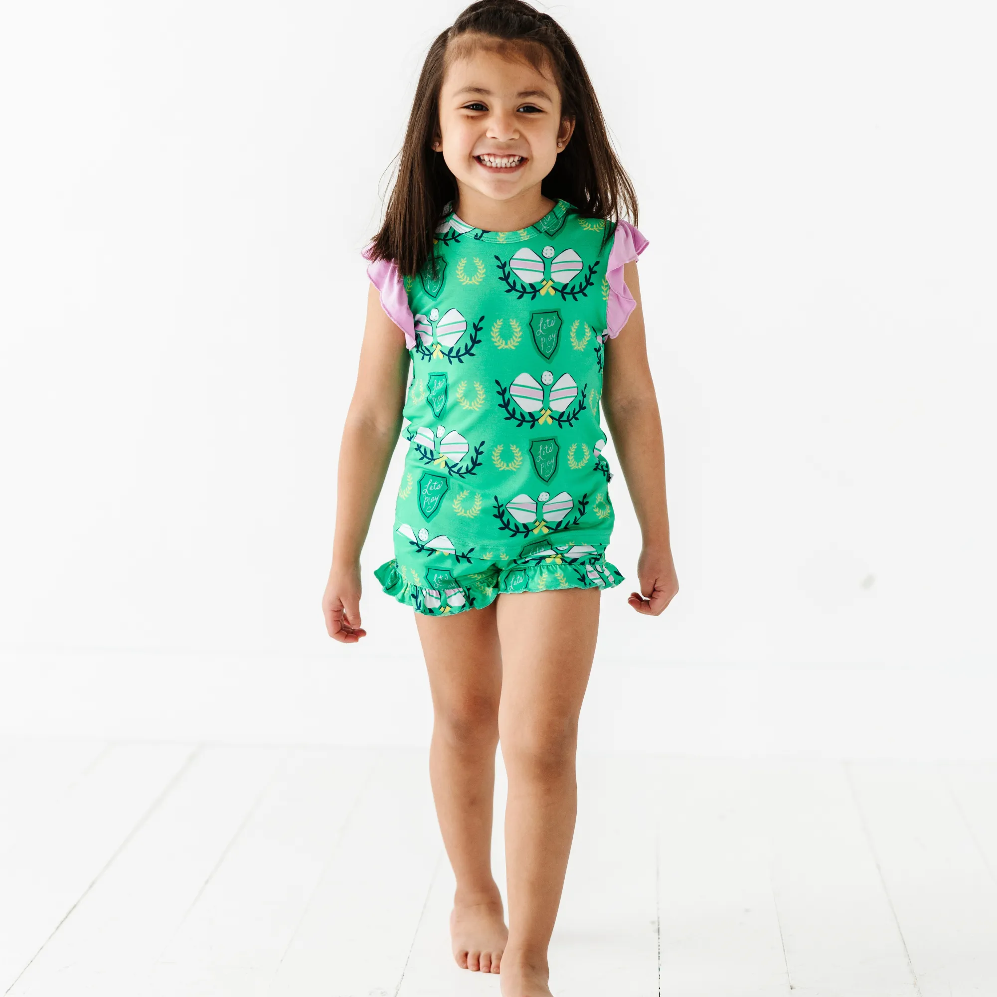 In a Pickle(ball) Short Set Toddler/Kids