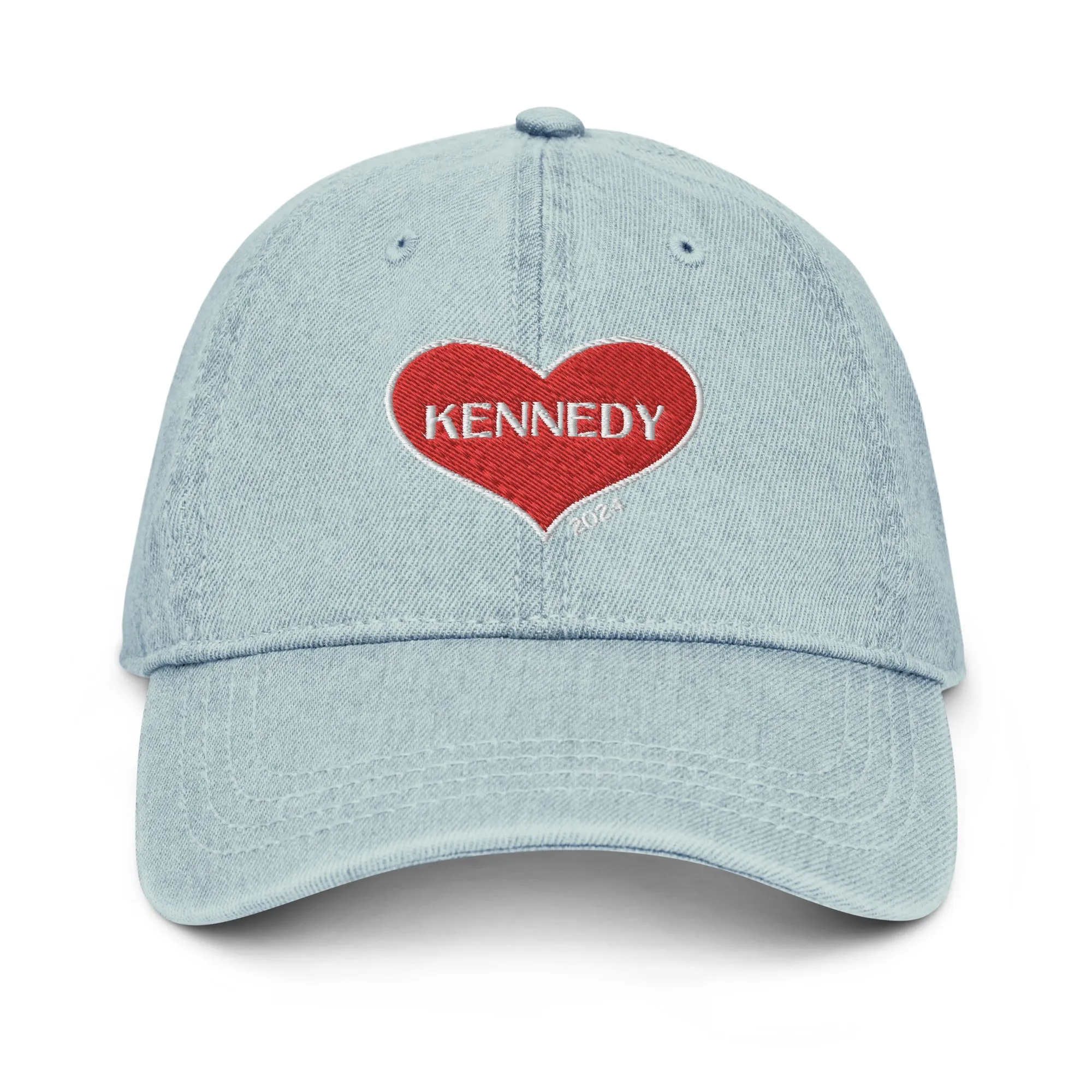 Kennedy Heart 2024 Denim Hat