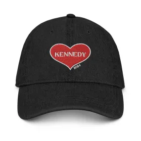 Kennedy Heart 2024 Denim Hat