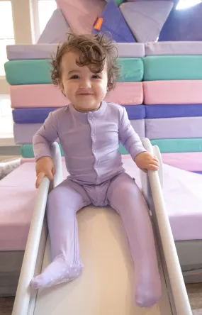 Lilac | Snap Baby Footie