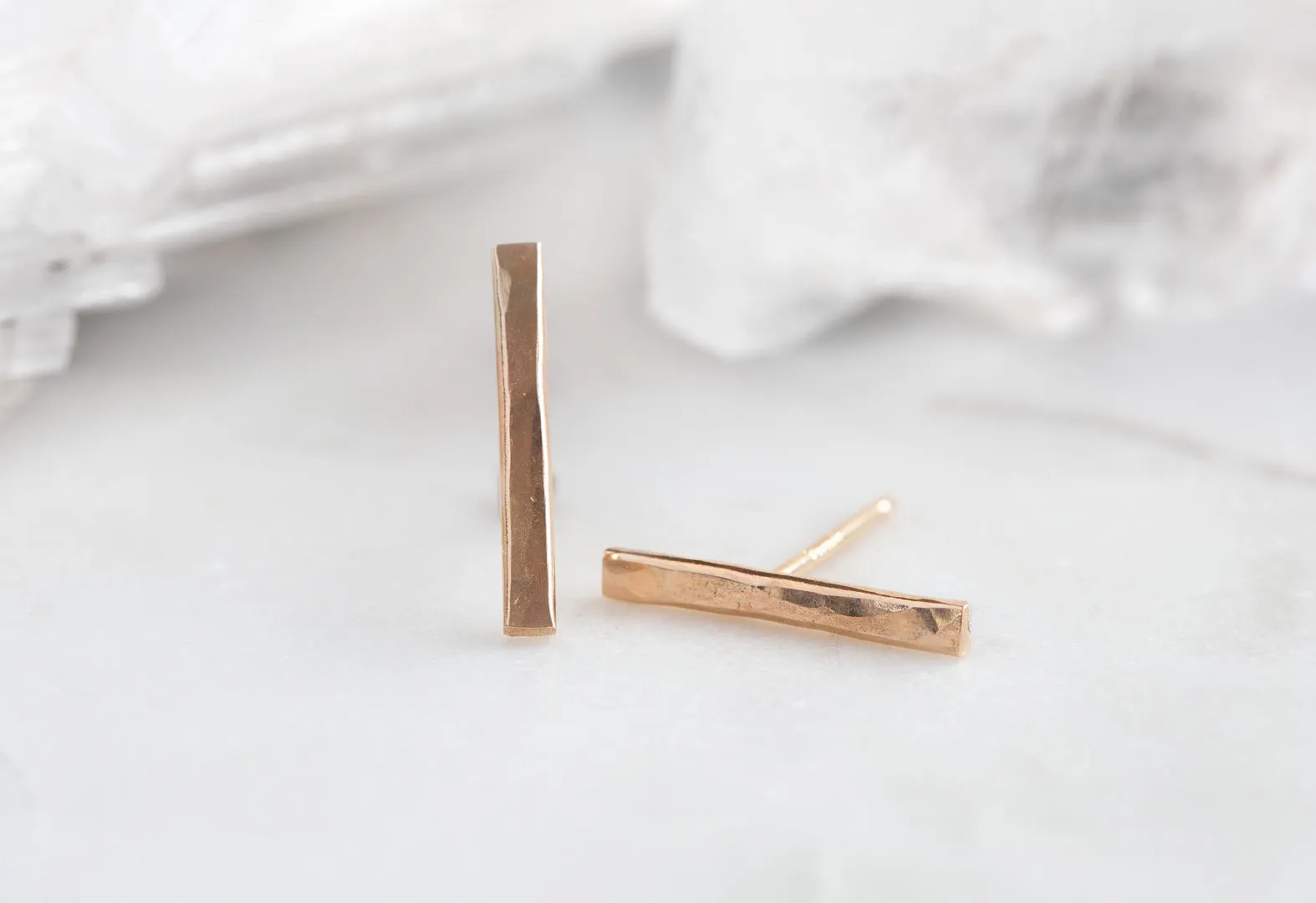 Linea Bar Stud Earrings