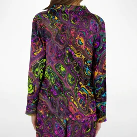 LIQUIFY Women's Satin Pajamas - HUBERT SOLCZYNSKI