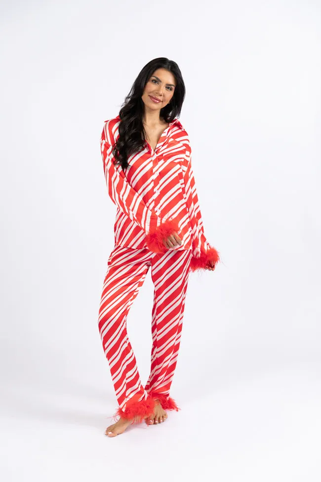 Merry Mint Satin Pajama Top Macy Blackwell X Pink Lily FINAL SALE