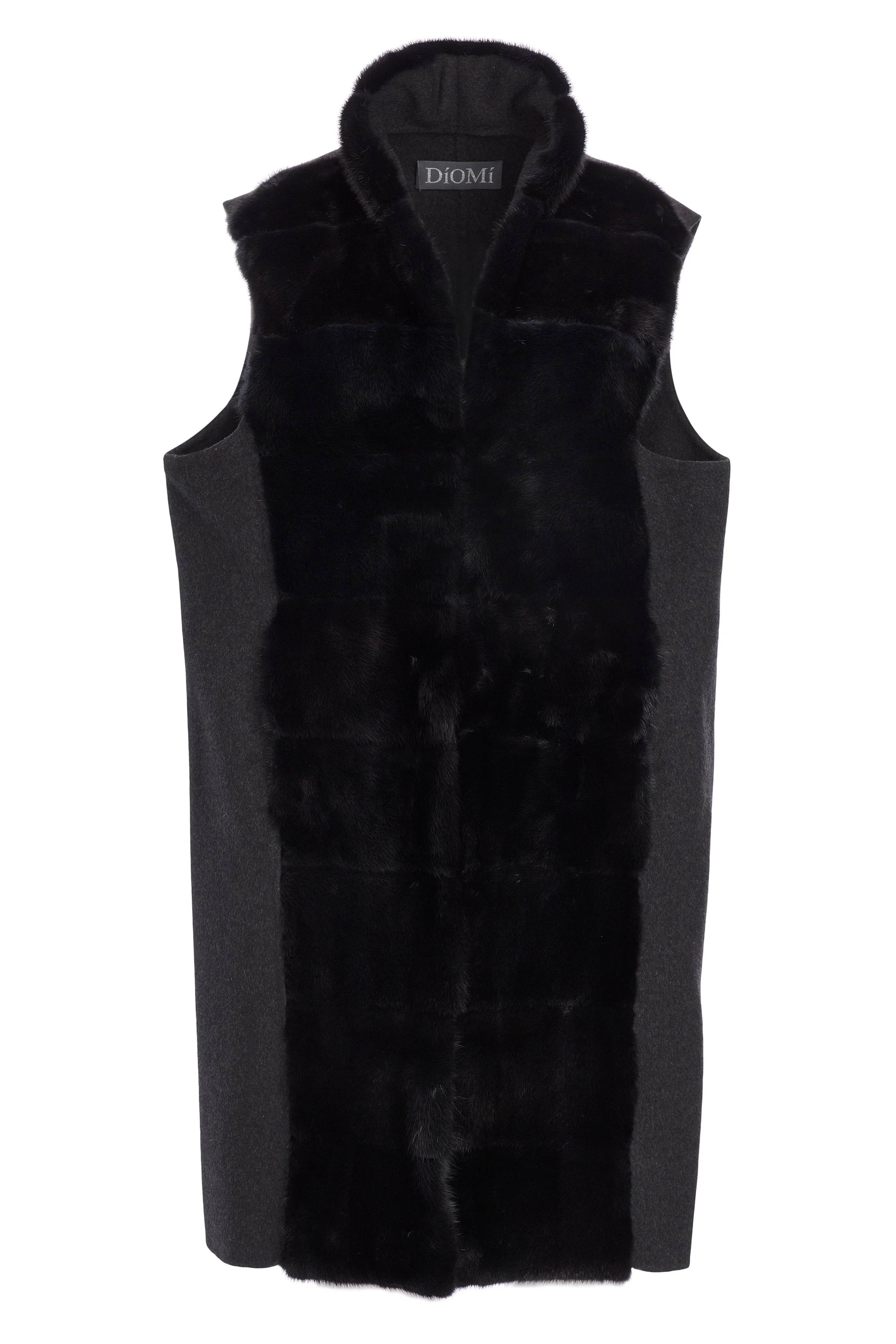 Mink Gilet - Black