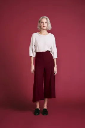 Pants largo Bordeaux