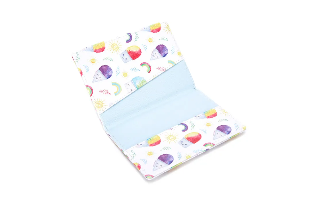 Passport Case Shave Ice White