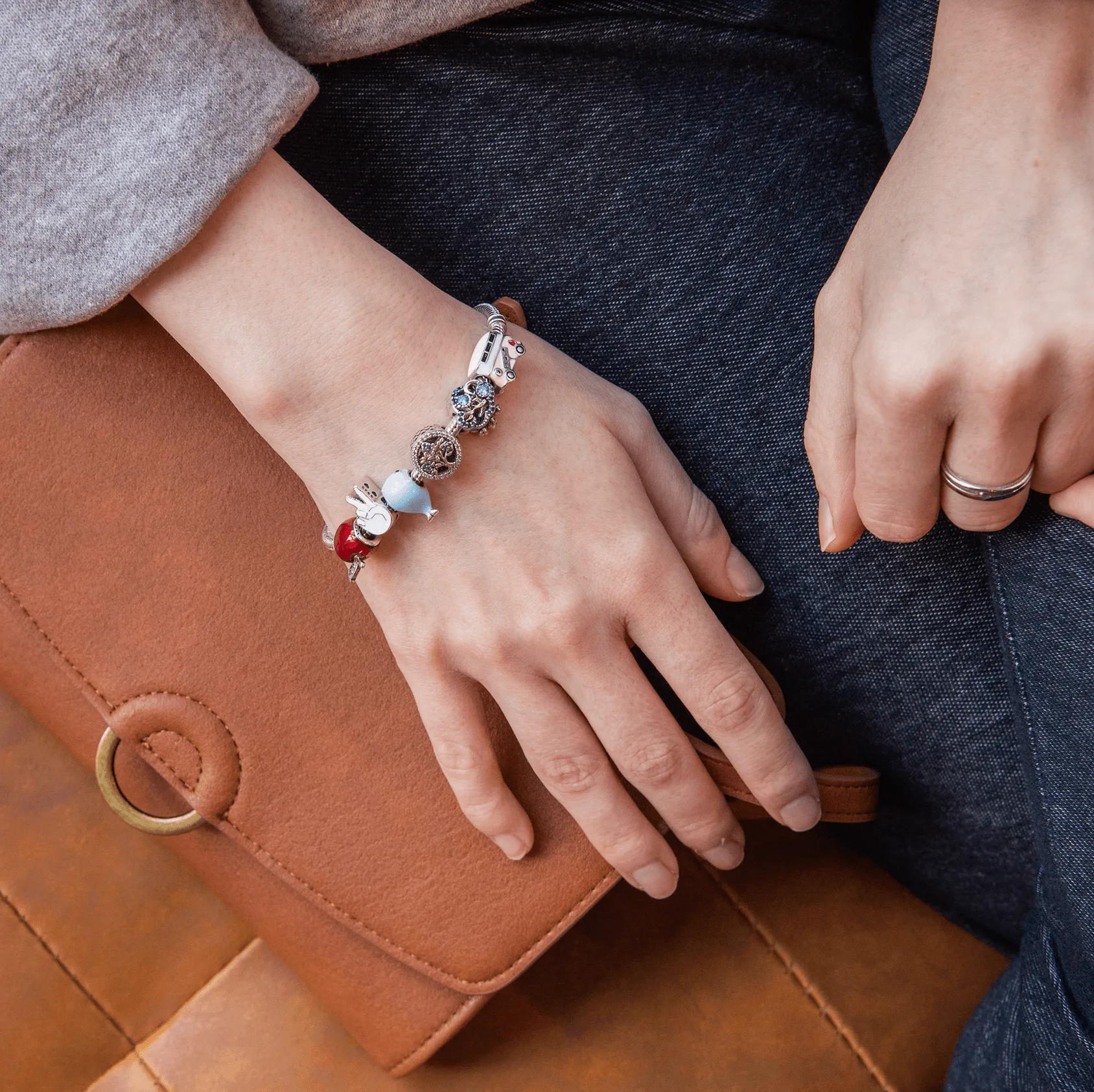 Peace Charm Bracelet