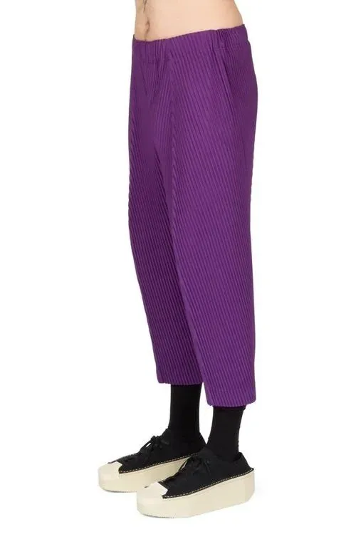 Pleats Bottoms Pants