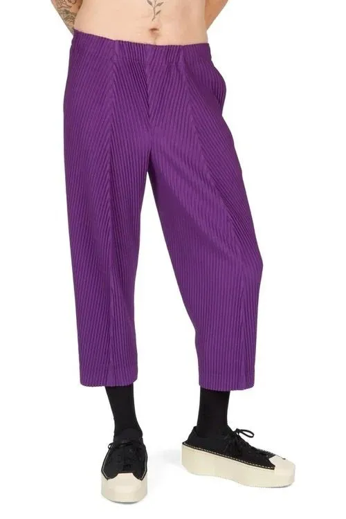 Pleats Bottoms Pants