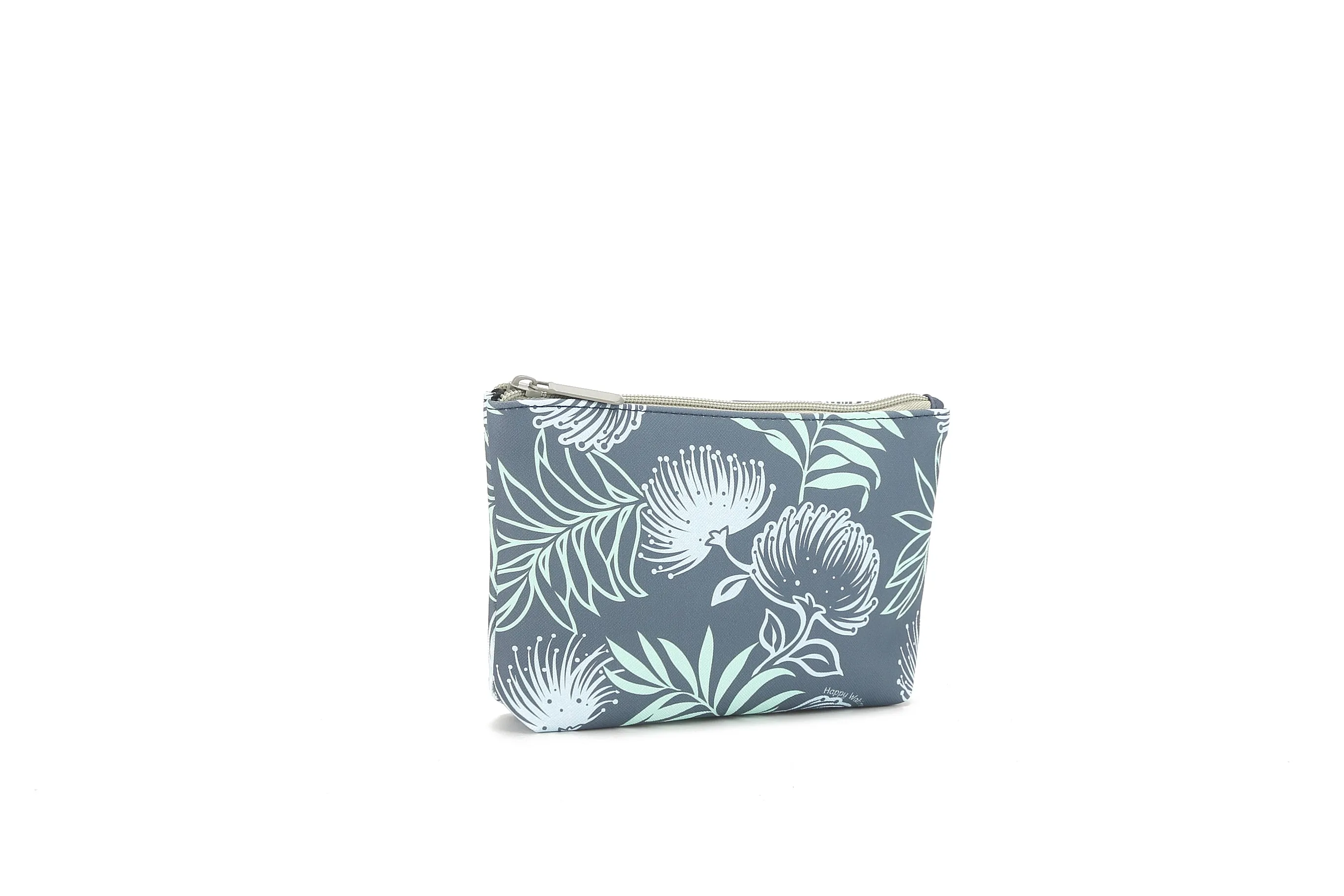 Pouch Gusset Small Lehua Grey