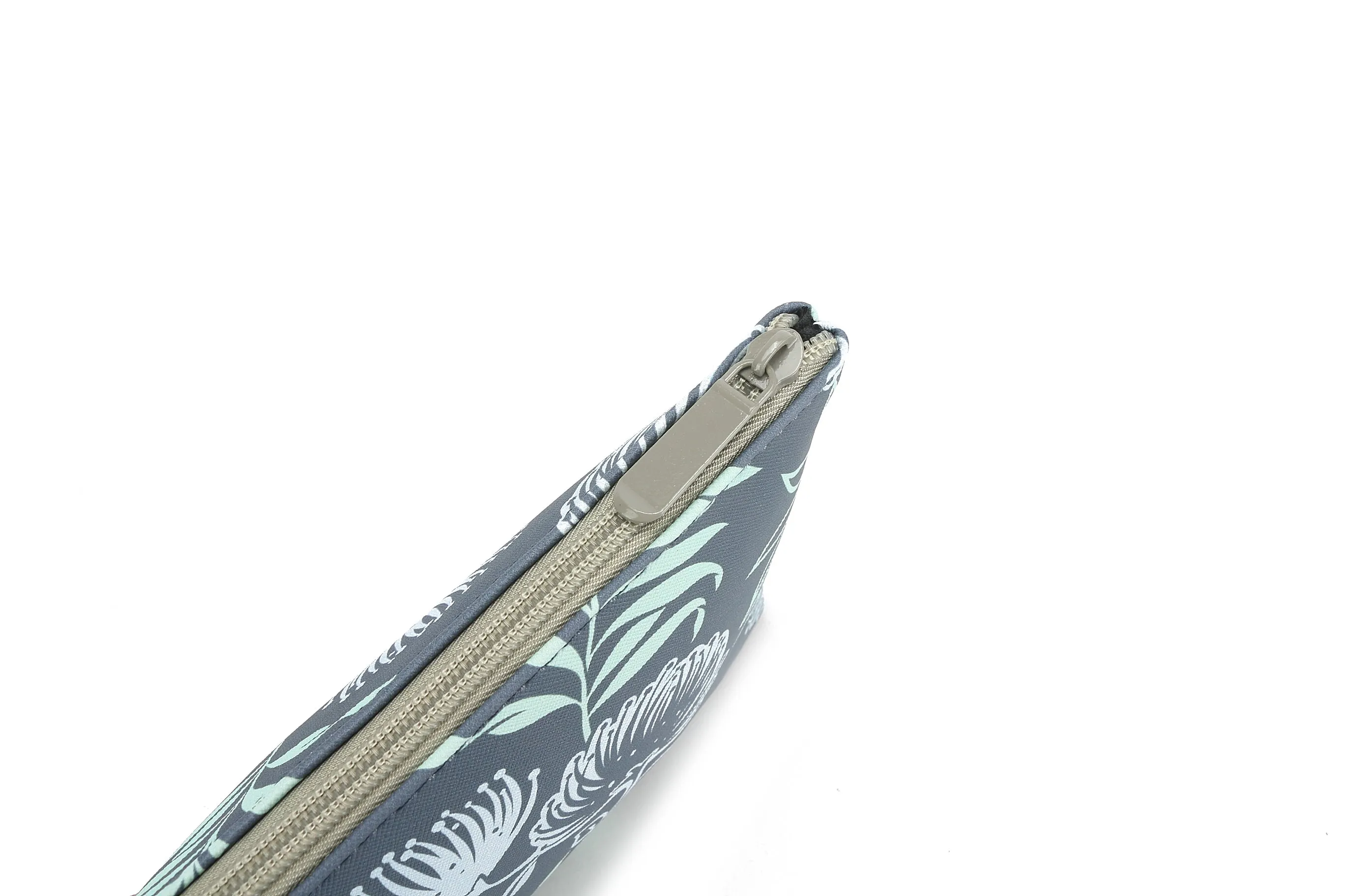 Pouch Gusset Small Lehua Grey