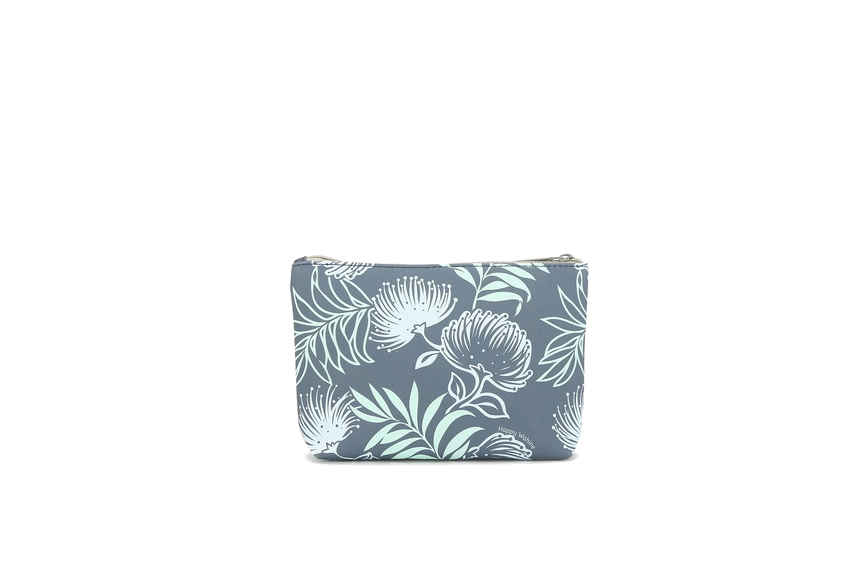 Pouch Gusset Small Lehua Grey