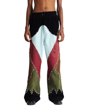 Premium Leather Trousers with OPUS Panel Design