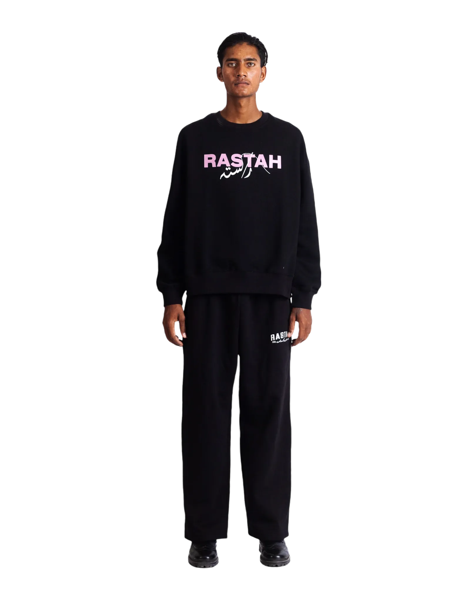 "REBECCA" BLACK SWEATSHIRT