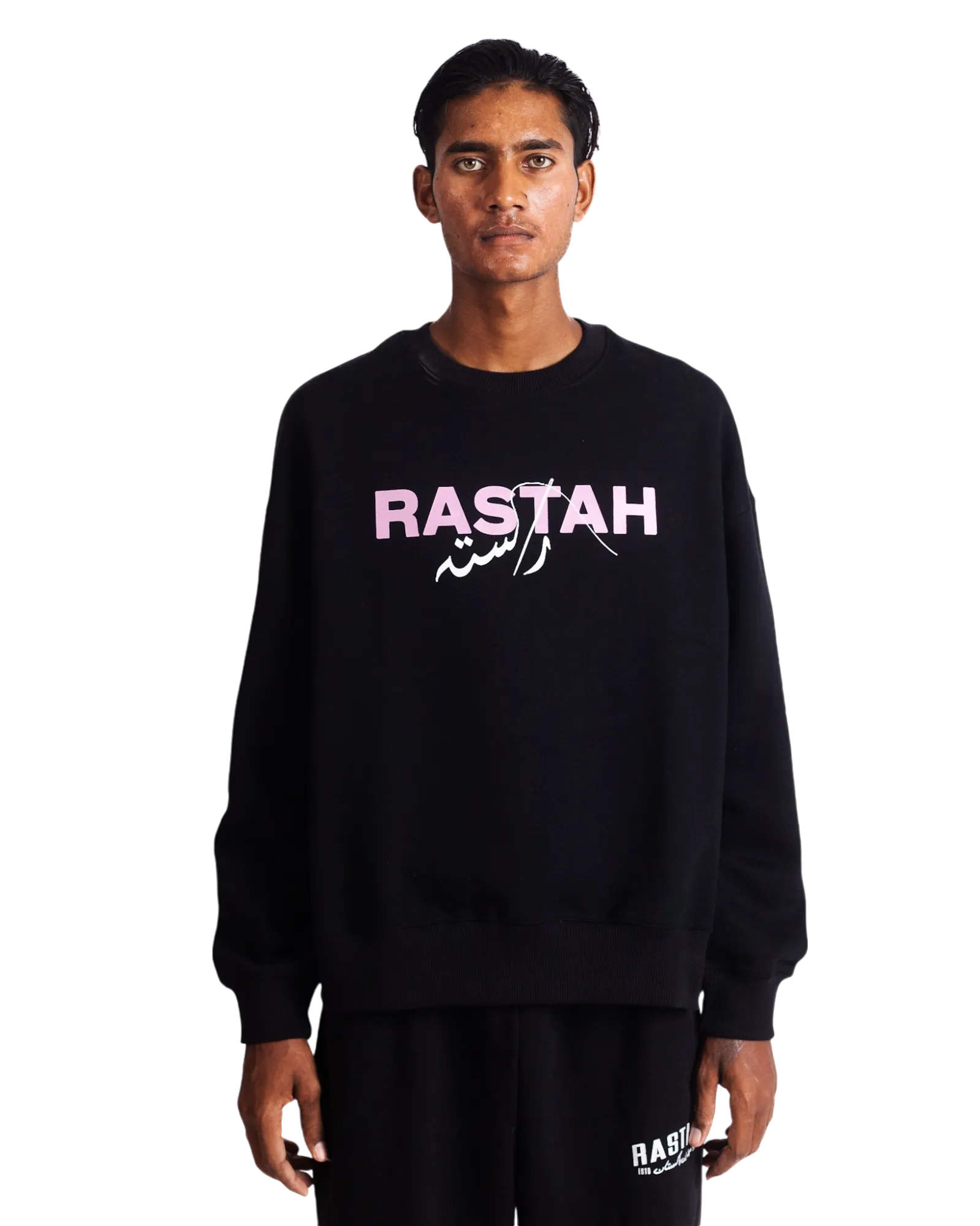"REBECCA" BLACK SWEATSHIRT