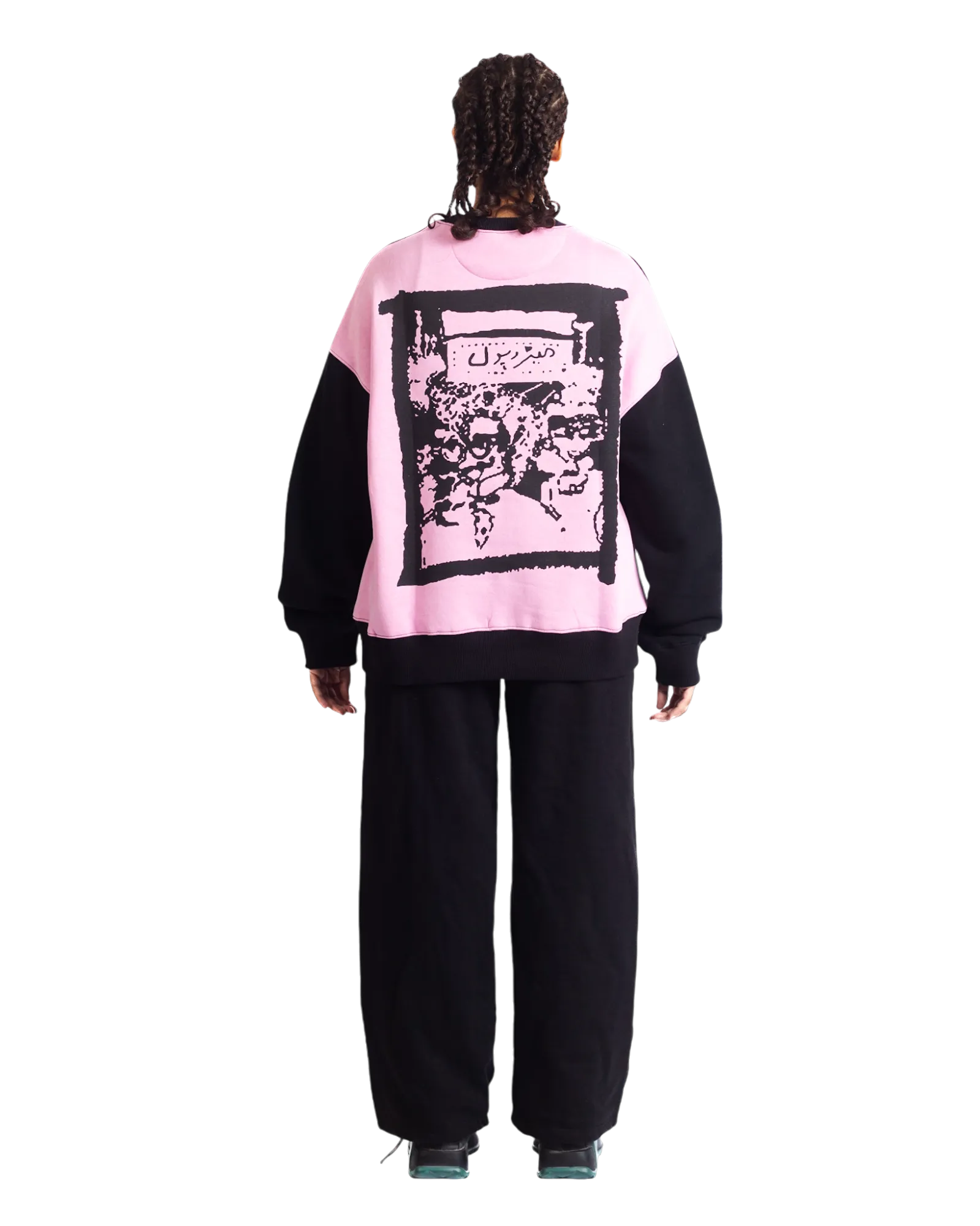 "REBECCA" BLACK SWEATSHIRT