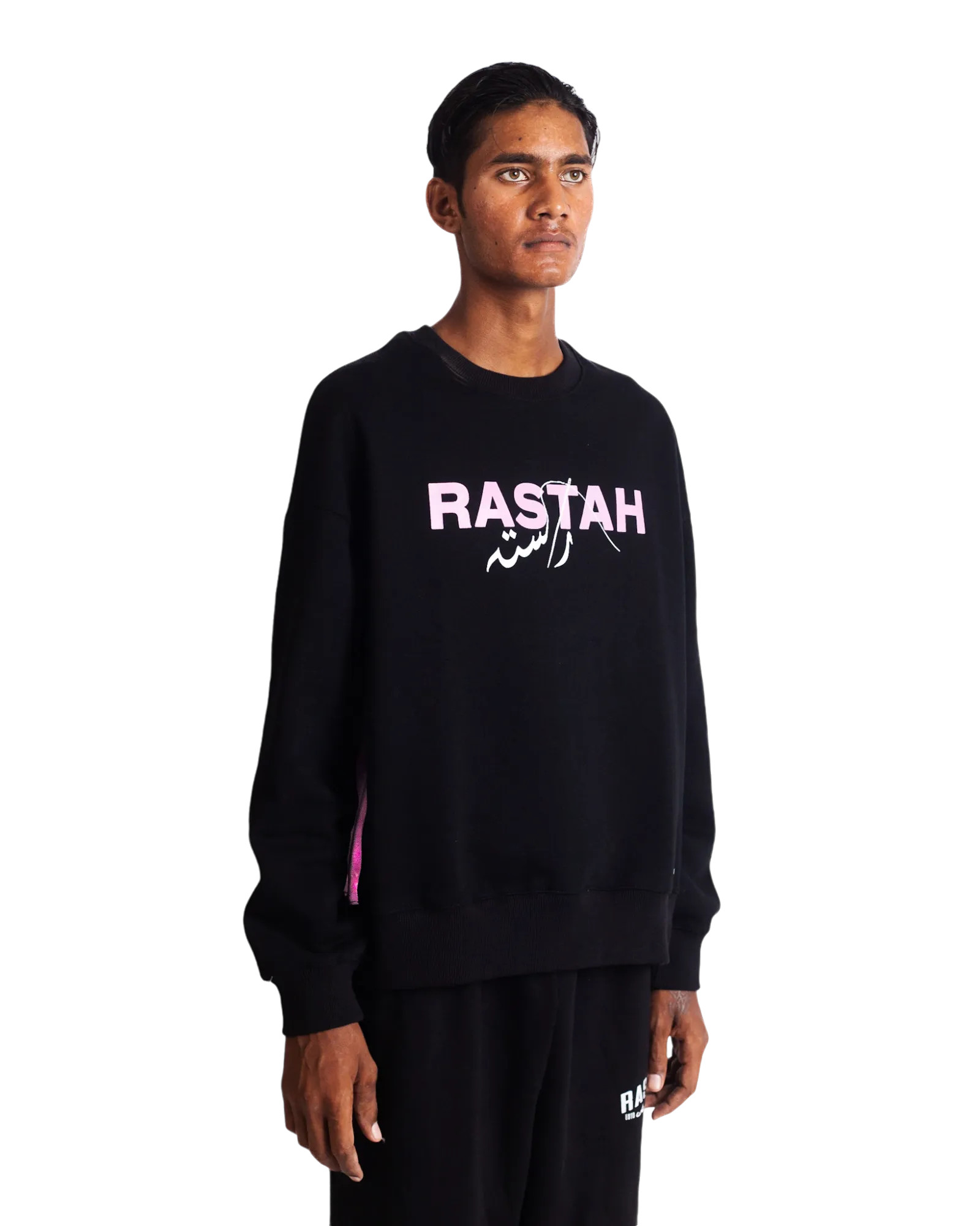 "REBECCA" BLACK SWEATSHIRT