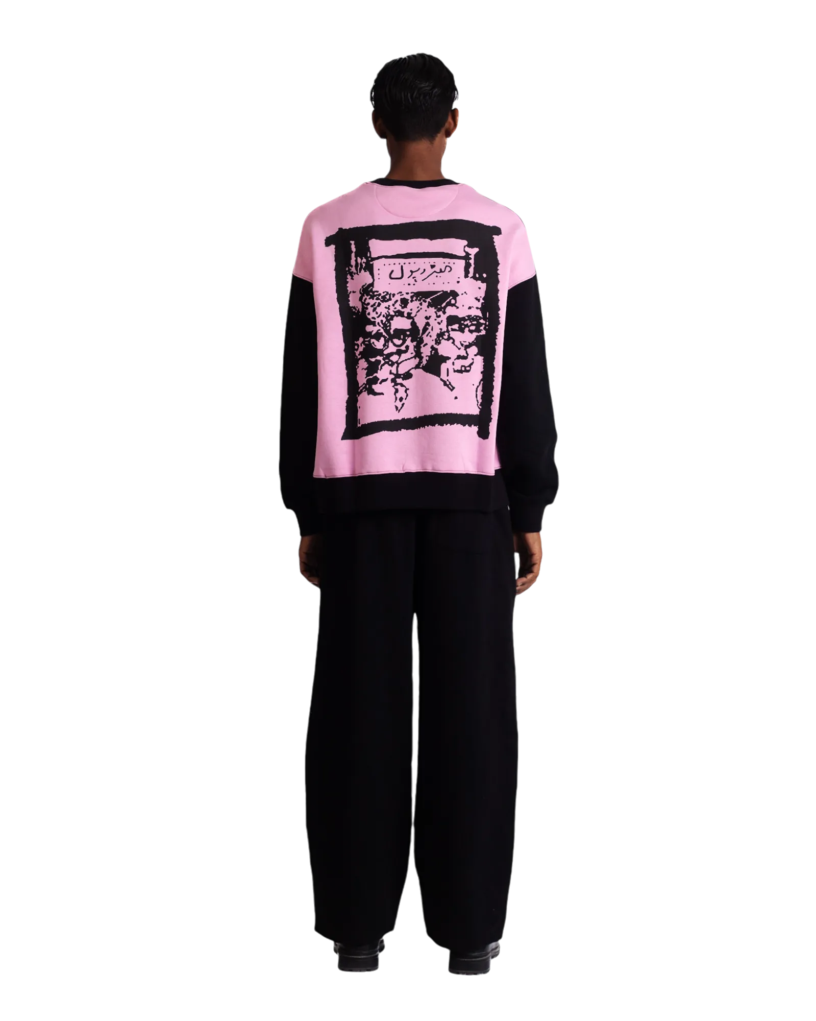 "REBECCA" BLACK SWEATSHIRT